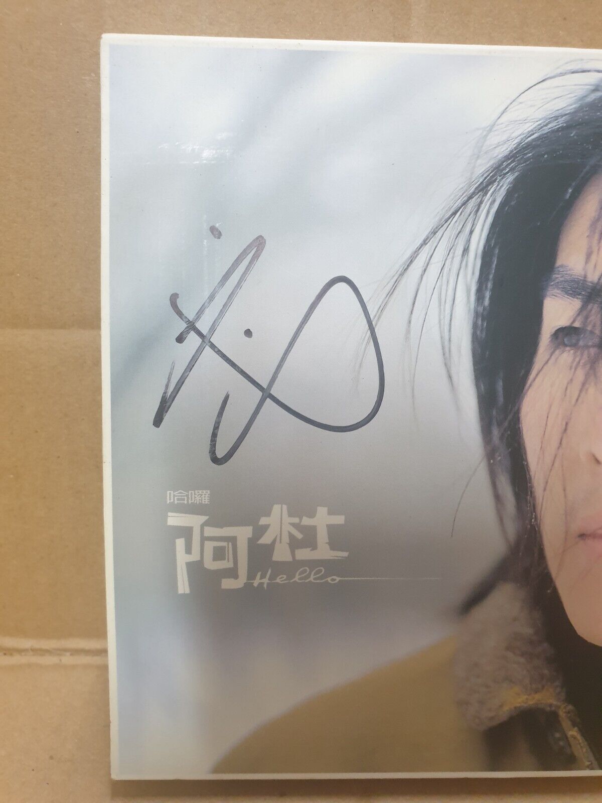 Singapore Ah Du 阿杜 杜成义 Hello 哈囉 2003 Taiwan Autograph Chinese CD (FCB2465)