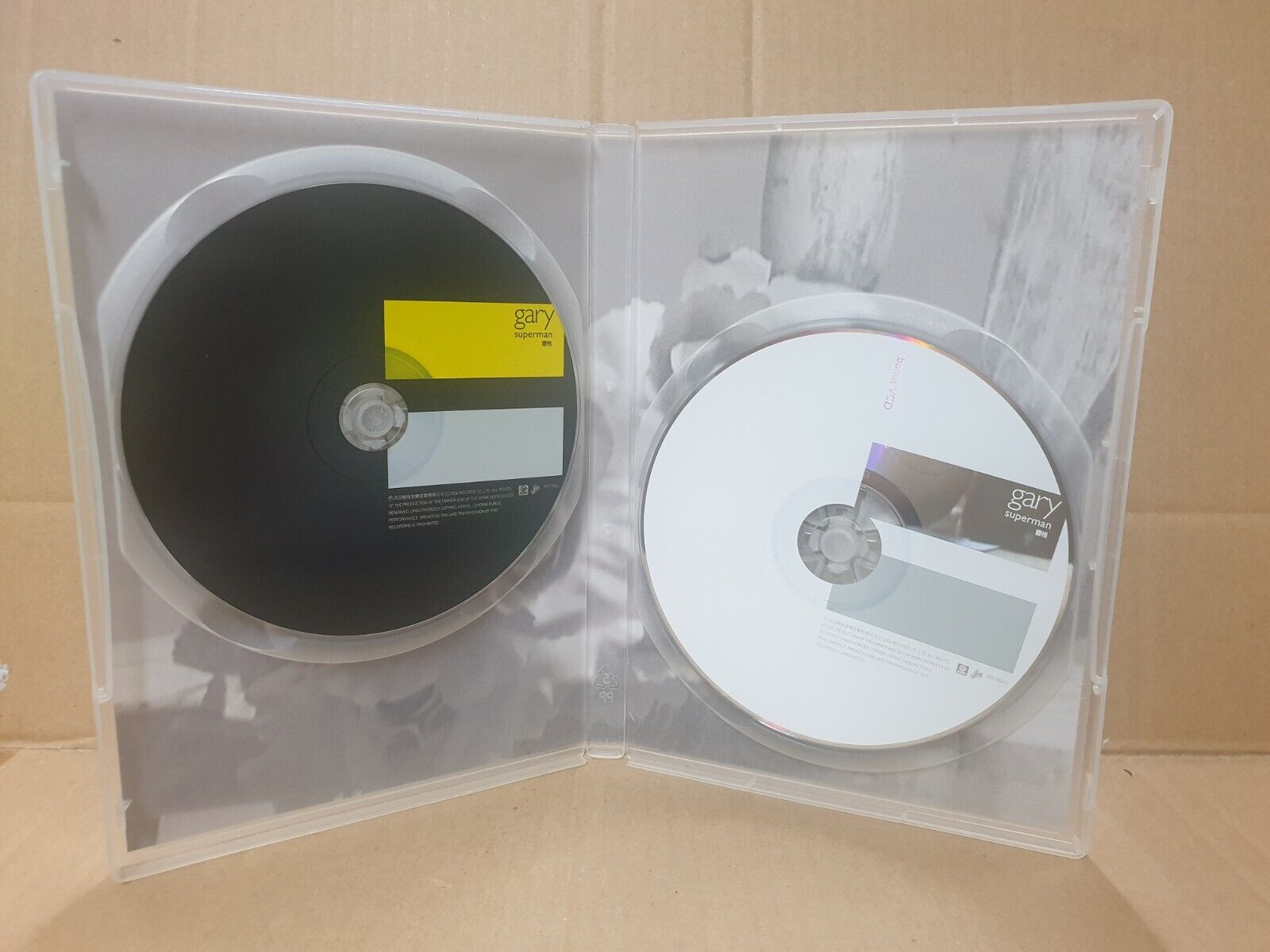 Taiwan Gary Cao 曹格 Superman 2006 Chinese CD + Video VCD (FCB2421)