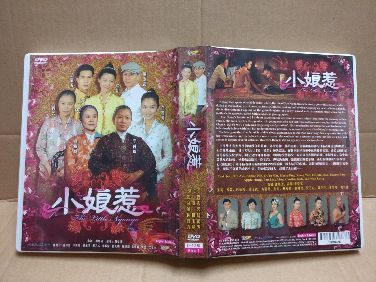 SG TV Drama The Little Nyonya 小娘惹 Qi Yuwu Singapore Eng Sub 4x DVD FCB2189
