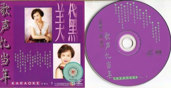 Taiwan Mei Dai Karaoke CMP Singapore VCD FCS1163