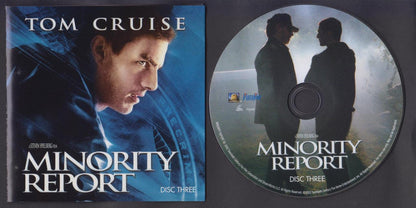 Movie Minority Report Tom Cruise Mega Rare Singapore Video CD 3x VCD FCS6542/3