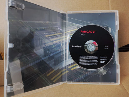 Autodesk AutoCAD LT 2012 DVD With License Key (SW007)