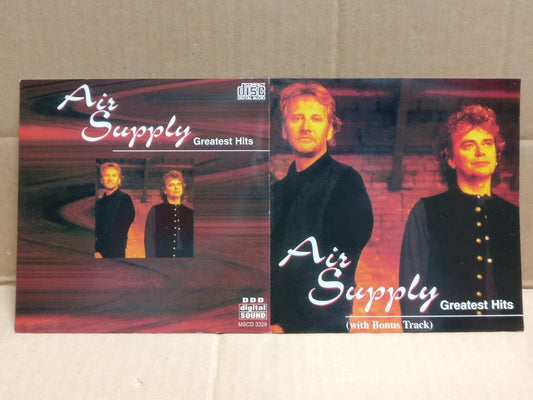 Air Supply On Cover Only 1996 Rare Singapore English CD FCS9935