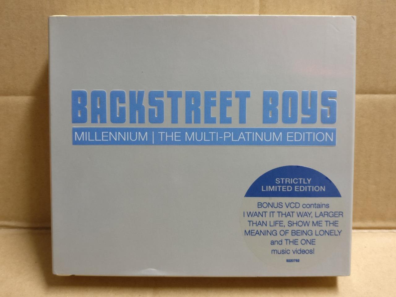 Backstreet Boys BSB Millennium Limited Edtn '99 Rare Singapore CD + VCD FCB1971