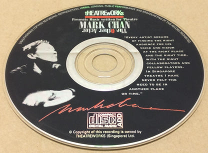 Singapore Theatreworks Mark Chan The Other Actor Mega Rare Autograph CD FCS9359