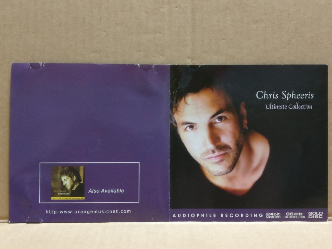 Chris Spheeris Audiophile Mega Rare Singapore 24Bit 96 khz Gold CD FCS9563