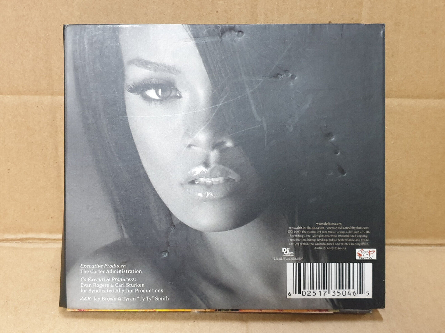 Rihanna Good Girl Gone Bad English Singapore 2x CD (FCB2527)