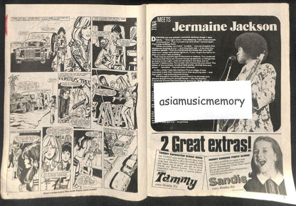 Vintage Tina Magazine 1973 Meets Jermaine Jackson Elton John Marc Bolan (MZ059)
