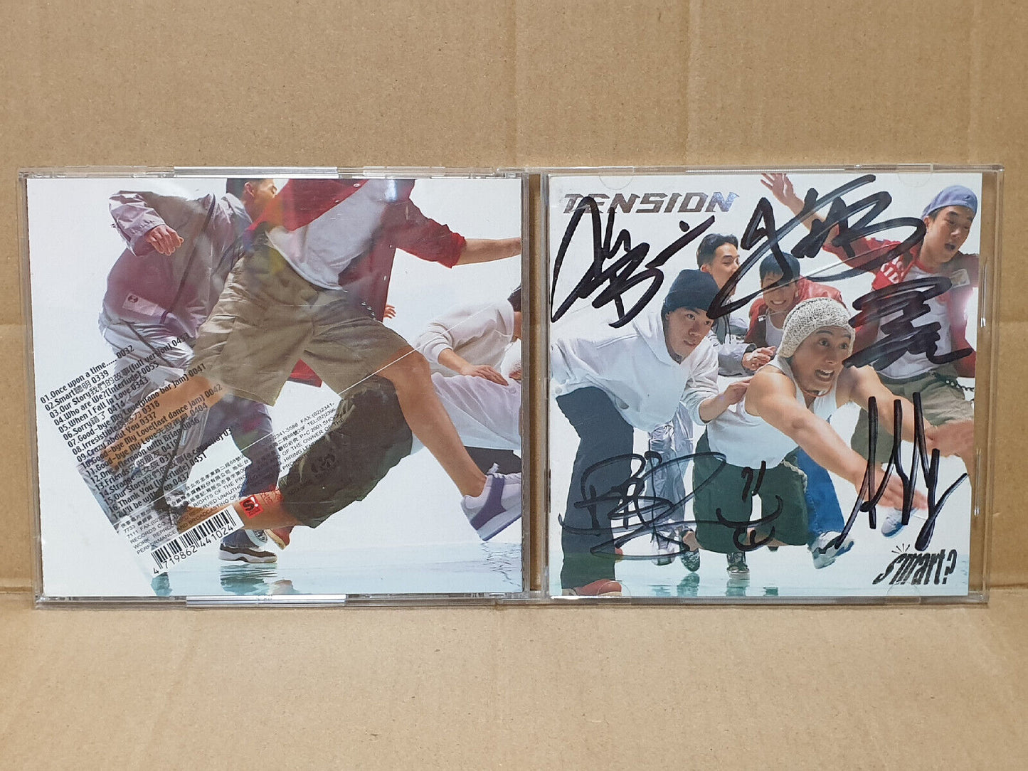 Taiwan David Tao 陶喆 & Tension Band Autograph Chinese Singapore 2x CD (FCB2542) E