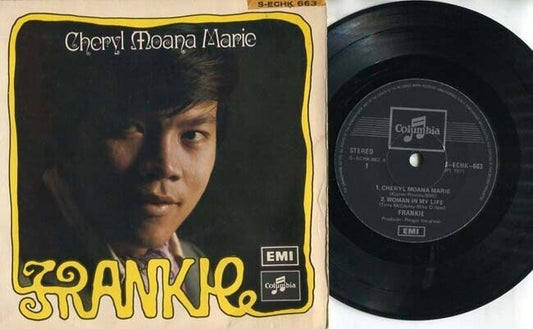 Rare Singapore Chinese Frankie Unique Voice English Song 1971 EMI 7" EP CEP2578