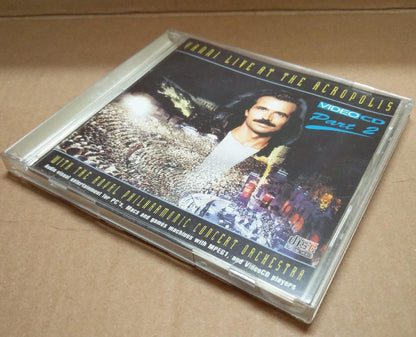 YANNI Live At The Acropolis 1996 Mega Rare BMG Malaysia 2x VCD Video CD FCB1140