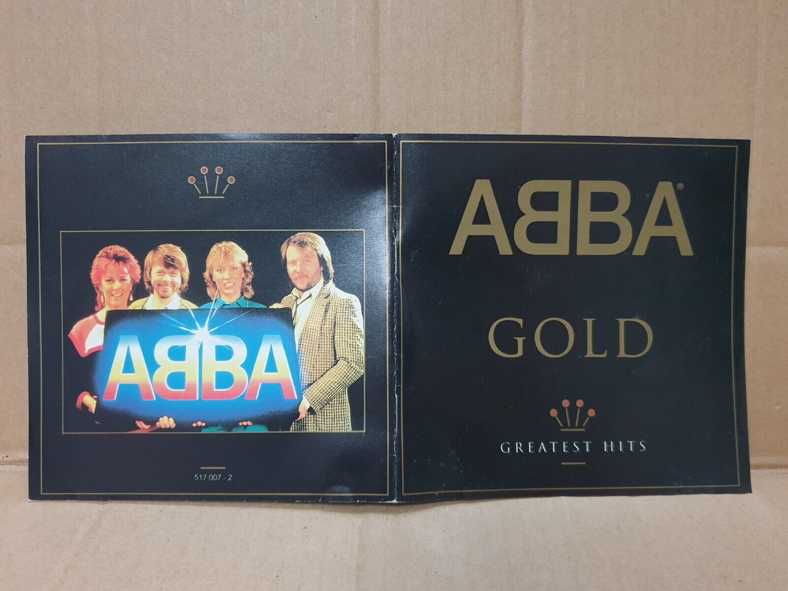 ABBA Greatest Hits Mamma Mia Dancing Queen 1992 English CD (FCS10227)