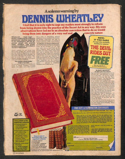 Vintage Pix People Magazine 1975 Valerie Perrine Sexy Evel Knievel (MZ091)