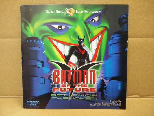 Cartoon Animation Batman Of The Future Return Of The Joker Singapore VCD FCS8324