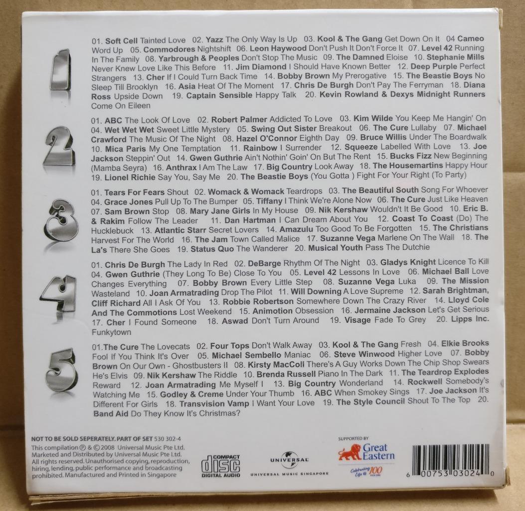 Various Artist Deep Purple Cher Diana Ross Rare Singapore Promo 5x CD FCB1969