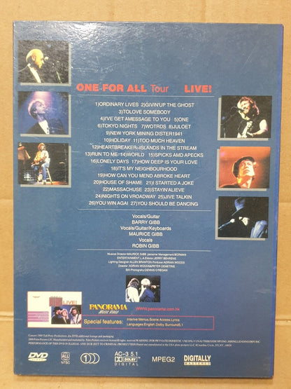 Bee Gees One For All Tour Live! 2000 English DVD (FCB2402)