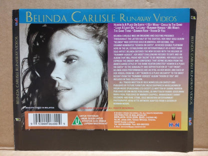 Belinda Carlise Runaway Videos Mega Rare Malaysia English Video CD VCD FCS9568