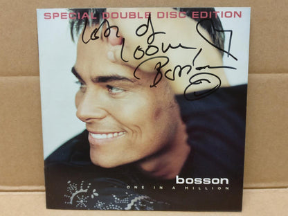 Mega Rare Bosson One In A Million Autograph '01 Singapore CD + Bonus VCD FCS8913