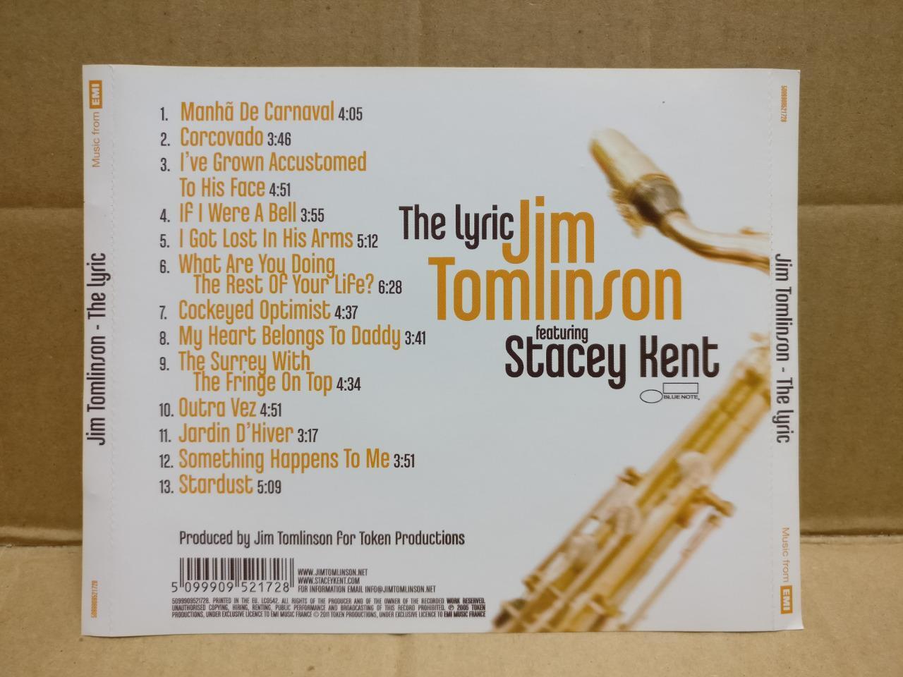 AMM Jim Tomlinson Feat. Stacey Kent 2011 France English CD FCS10048 (No Case)