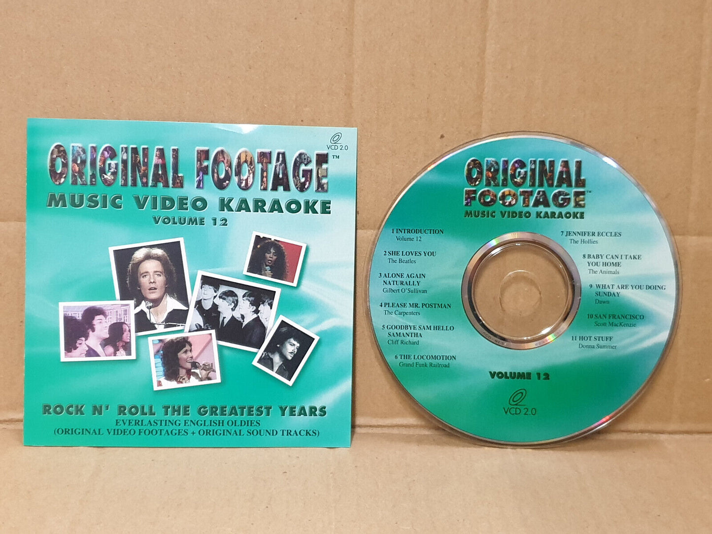 Various Artists Beatles Donna Summer Karaoke Singapore Video VCD (FCS10558)