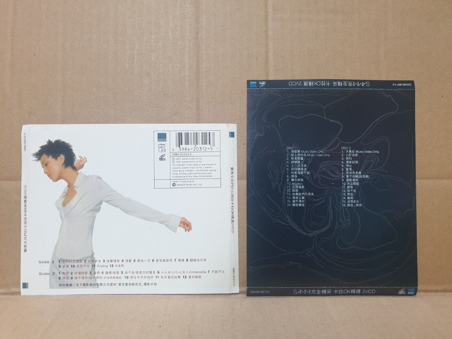 Sammi Cheng  郑秀文 鄭秀文 Chinese CD+(CD+VCD)+3xVCD, etc Set LOT Of 11 (FCS10351) L