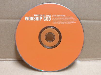 AMM Rebecca St.James Worship God Christian 2002 English CD FCS10065 (No Case)