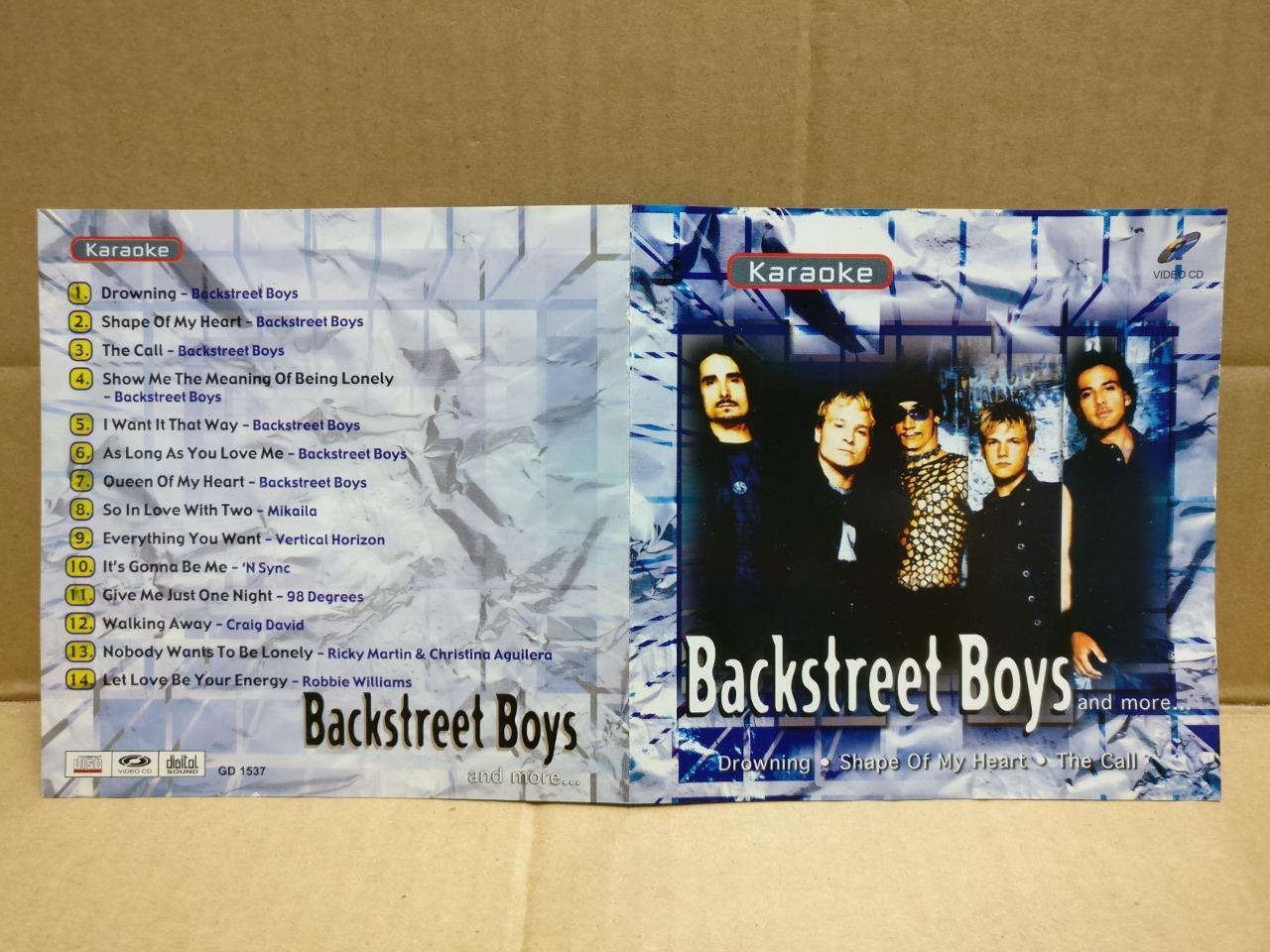 Backstreet Boys BSB On Cover Only Singapore English Karaoke Video CD VCD FCS9931