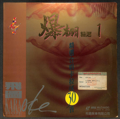 30 Karaoke Songs 停不了的爱 千个太阳 在雨中 想你·的时候 1991 Chinese LD Laserdisc LD1754