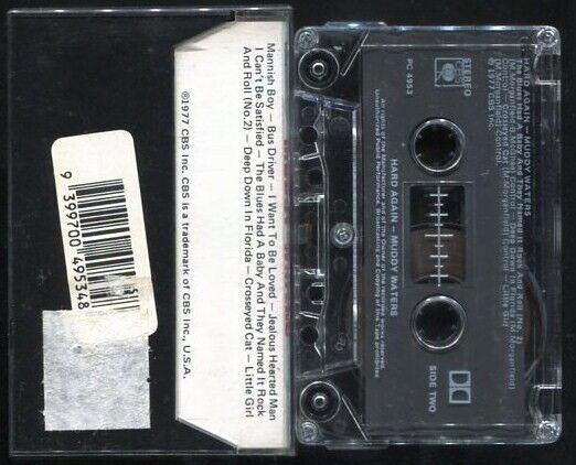 Muddy Waters 1977 CBS USA Cassette CS021