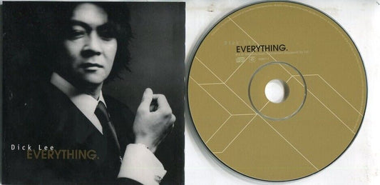 Mega Rare Singapore Dick Lee 李迪⽂ Everything 2000 Sony Music Asia CD FCS2500