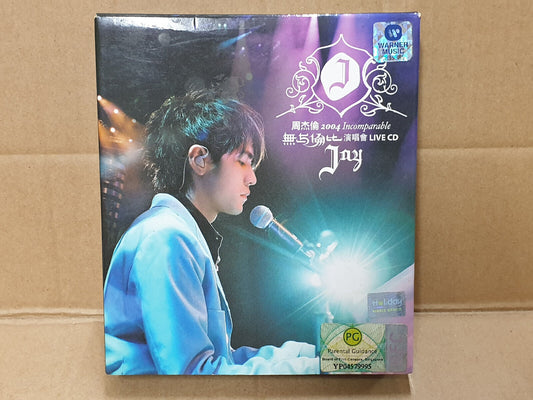 Taiwan Jay Chou 周杰伦 无与伦比 2004 Chinese Singapore 2x CD + VCD (FCB2547) E
