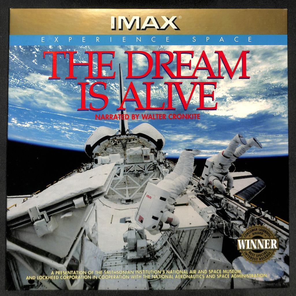 IMAX Experience Space The Dream Is Alive G/F USA LD Laserdisc LD1330