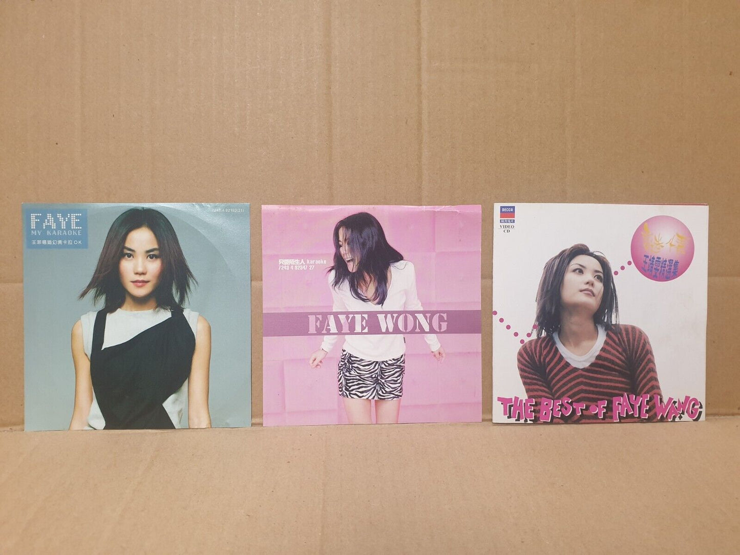 China Faye Wong 王菲 Chinese 7x CD + 5x VCD Set Lot Of 12 (FCS10353) M