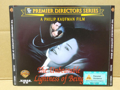 Movie The Unbearable Lightness Of Being Lena Olin Singapore 3x VCD FCS8299