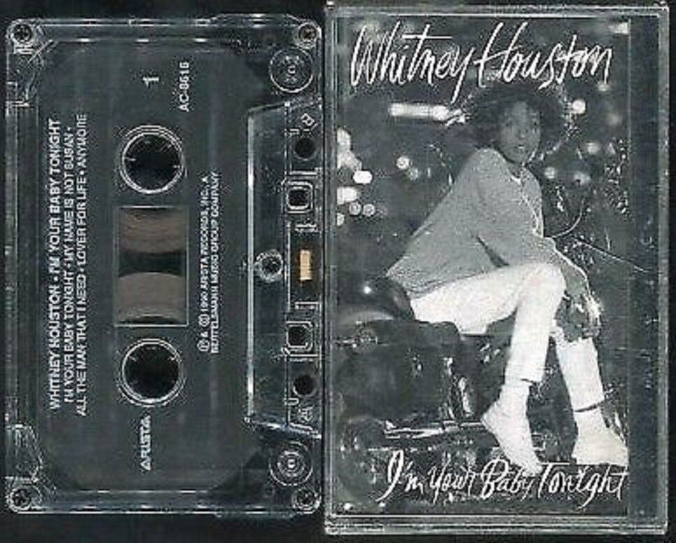 Whitney Houston I'm Your Baby Tonight 1990 Arista USA Cassette CS1769