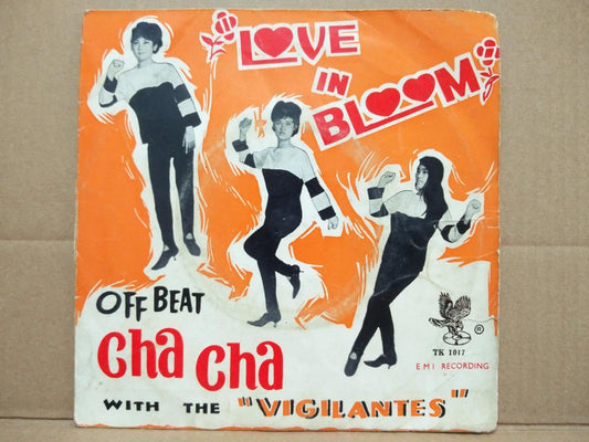 Mega Rare Singapore Vigilantes Band OB Cha Cha Instrumental Music 7" EP CEP2940
