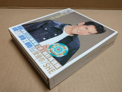 Taiwan Kris Phillips Fei Xiang 费翔 爱过你 SHE 2000 CD + AVCD FCB2090