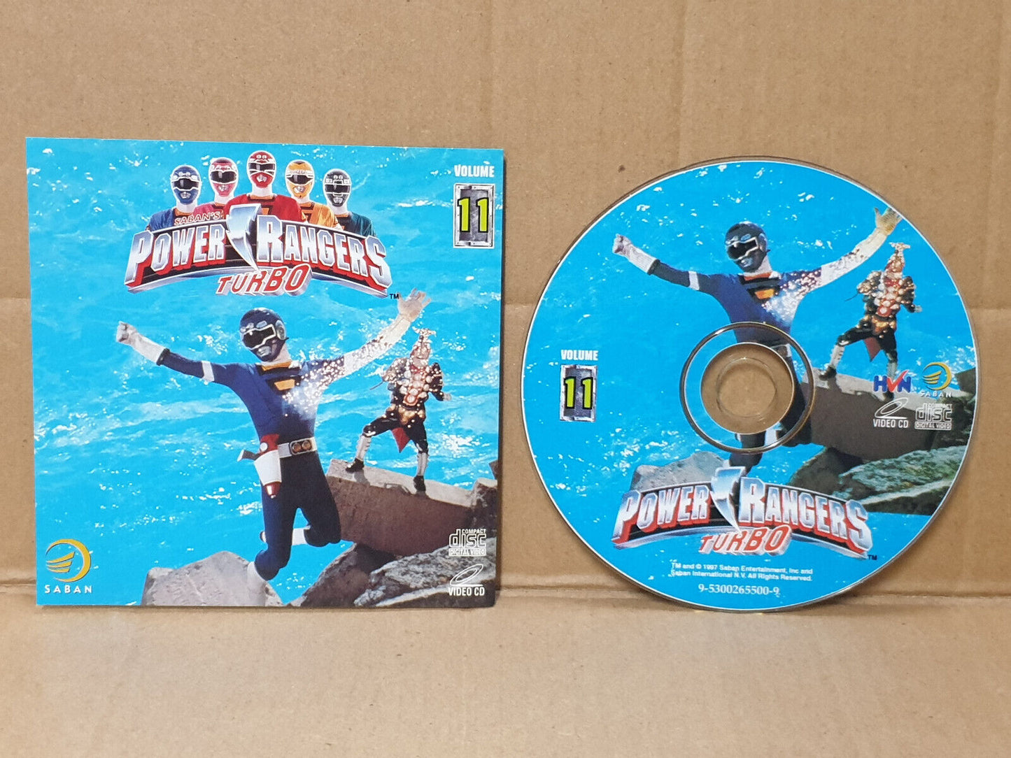 Power Rangers Turbo English Rare Malaysia Video VCD (FCS10561)