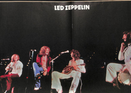 LED ZEPPELIN John Travolta Vintage Asia Singapore Fanfare 1978 Magazine  (MZ094)