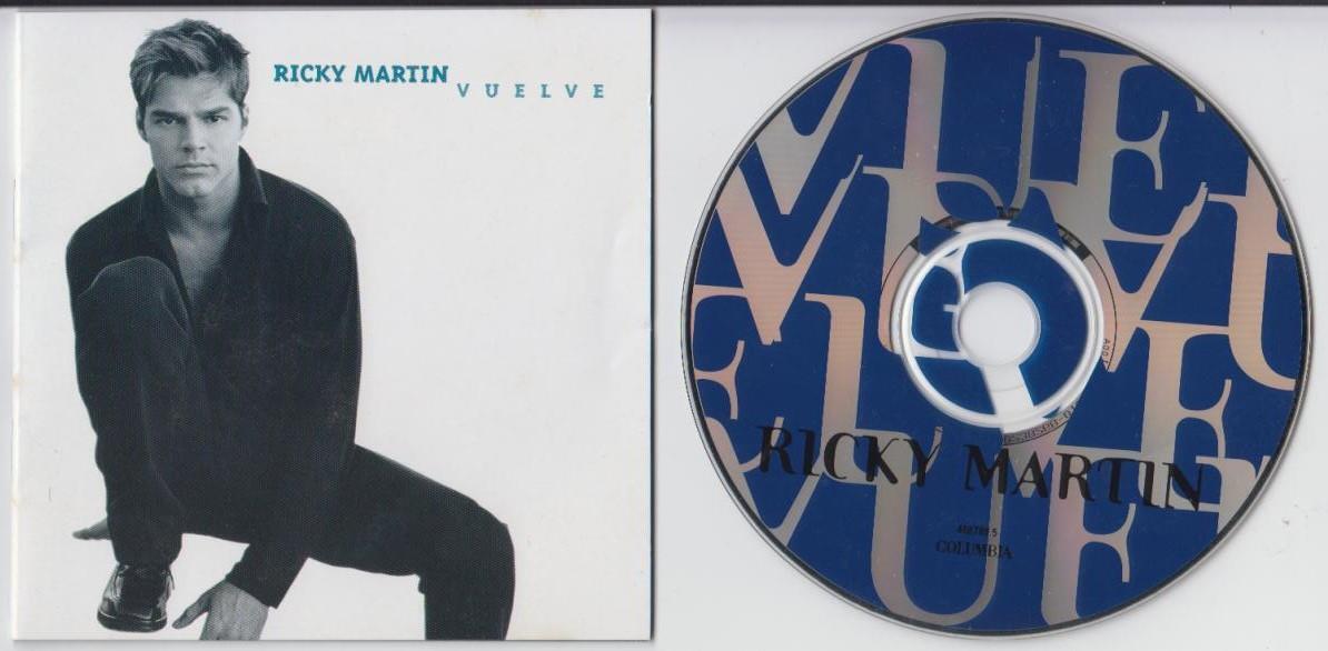 Ricky Martin Vuelve Sony Music Asia CD FCS2728