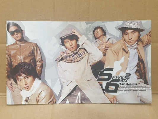 Taiwan 5566 孙协志 王仁甫 1st Album 2002 Singapore Chinese CD + Video VCD (FCS10176)