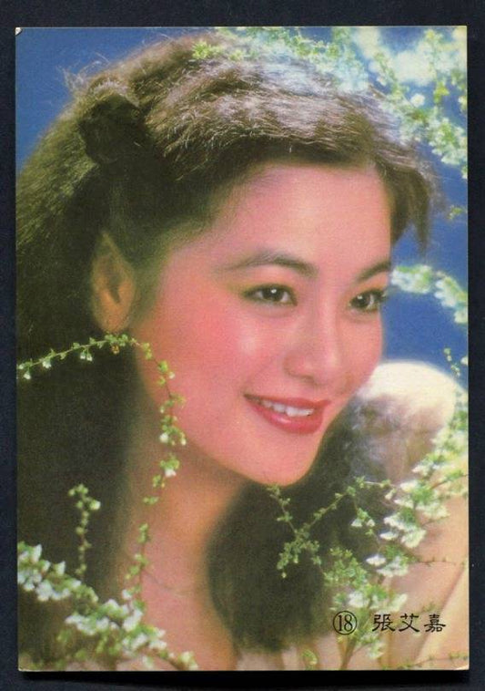 Taiwan Chinese Actress Sylvia Chang Zhang Ai Jia Color Photo Post Card PC435