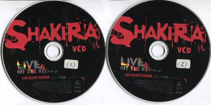 Shakira Live Off The Record 2004 Rare Sony Music Asia CD + 2x VCD Video FCS4818