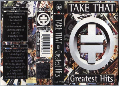 Take That Greatest Hits 1996 BMG Music Mega Rare Malaysia Cassette CS949