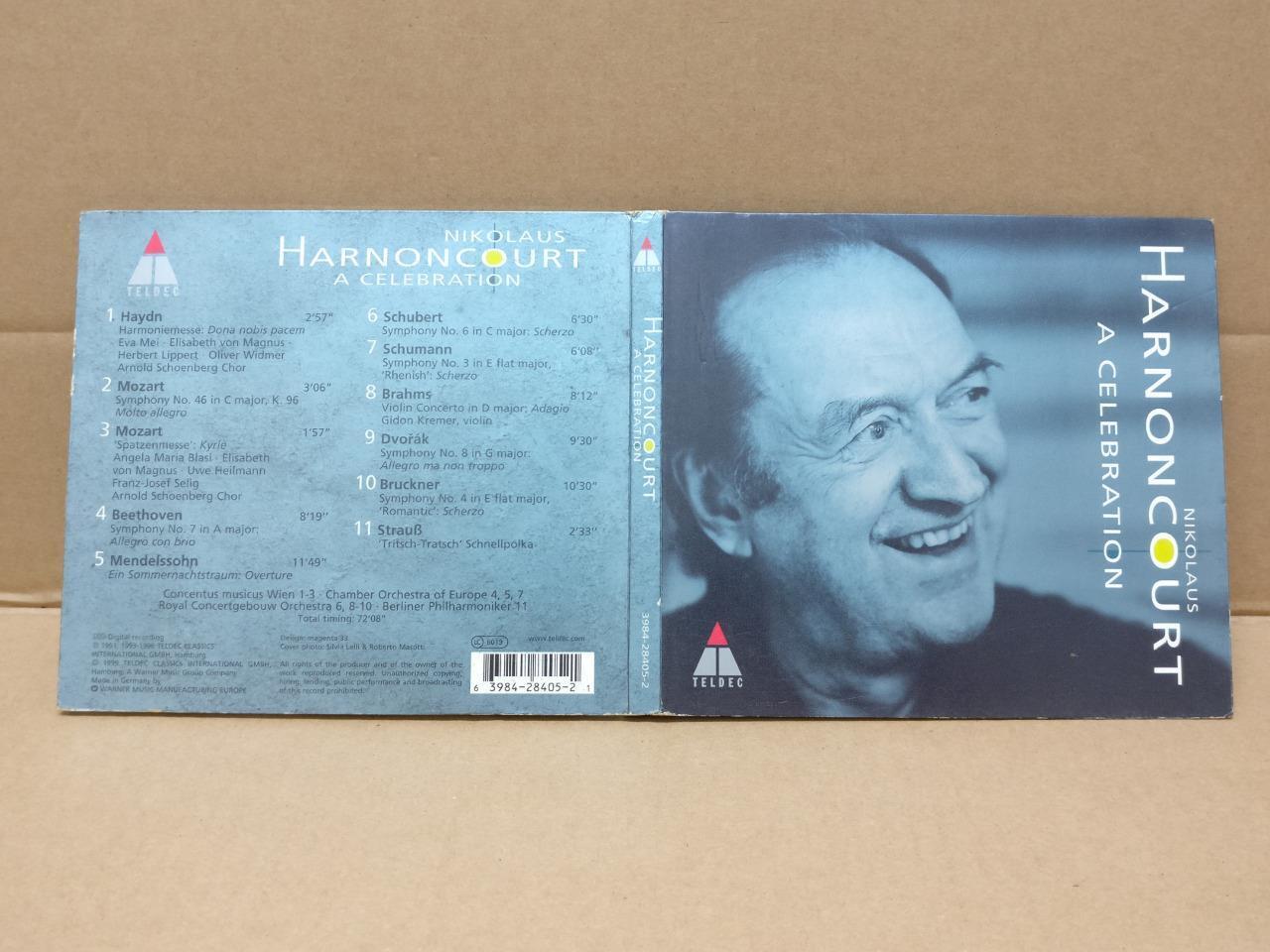 Nikolaus Harnoncourt A Celebration 1999 Germany CD FCB853F