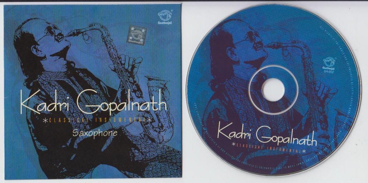 Kadri Gopalnath Saxophone Instrumental Music India CD FCS2747