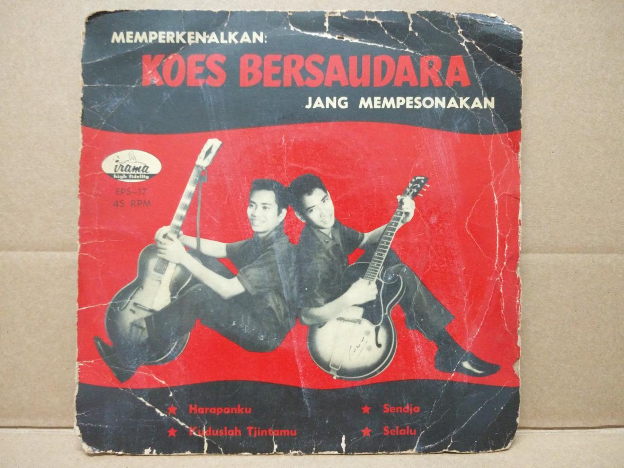 Rare Indonesia The Koes Brothers Bersaudara Malay Band Psych Garage 7" EP MEP502