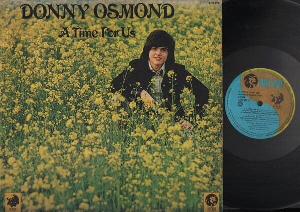 Donny Osmond A Time For Us 1973 MGM Records Germany LP 12" ELP1657