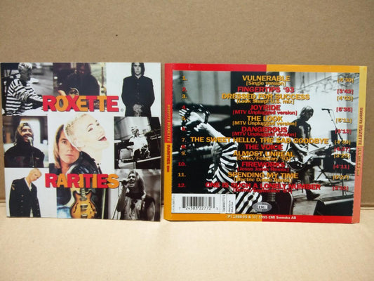 Mega Rare Roxette Rarities 1995 Japan CD Printed In Malaysia FCS7653