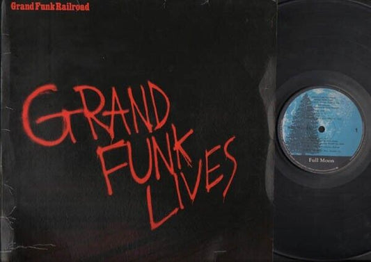 Grand Funk Railroad Grand Funk Lives 1981 WEA Mega Rare Hong Kong 12" LP ELP1472